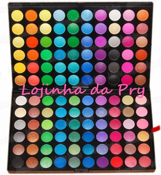 Paleta de sombras 120 cores
