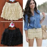 Short-Saia Rendado